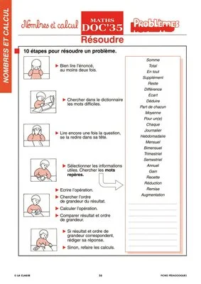 Maths CM Nombres et calcul ~ Docs en stock