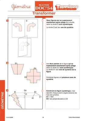 Maths CM Géométrie ~ Docs en stock