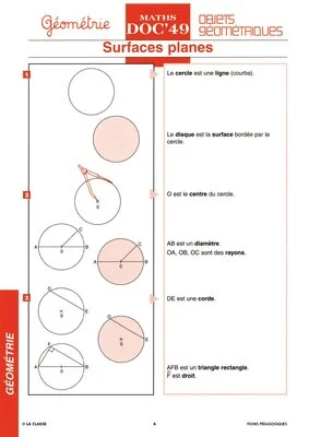 Maths CM Géométrie ~ Docs en stock