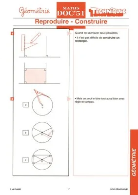 Maths CM Géométrie ~ Docs en stock