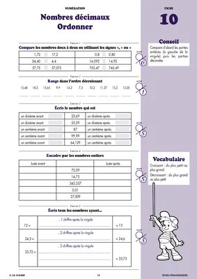Maths CM1 Numération ~ Cahiers malins