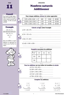 Maths CM1 Opérations ~ Cahiers malins
