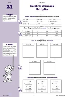Maths CM1 Opérations ~ Cahiers malins