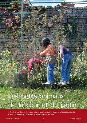 Les petits animaux de la cour et du jardin