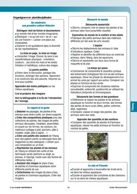 Les animaux de l'étang et de l'aquarium
