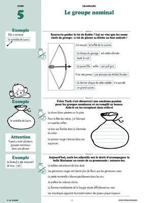 Français CE2 Grammaire ~ Cahiers malins
