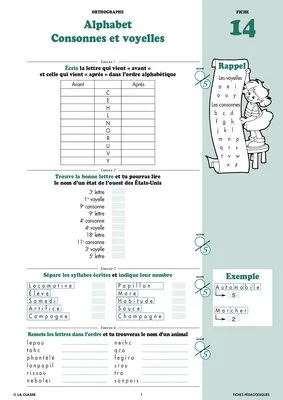 Français CE2 Orthographe ~ Cahiers malins