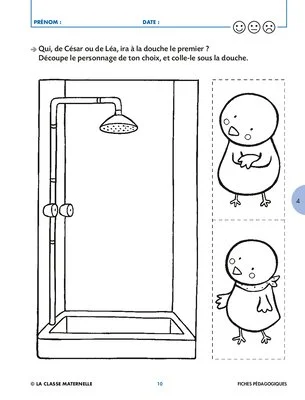 A la douche !