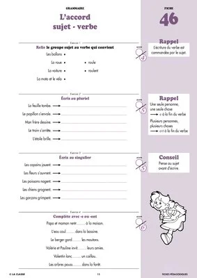 Français CE1 Grammaire ~ Cahiers malins
