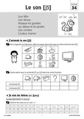 Le son "ion"