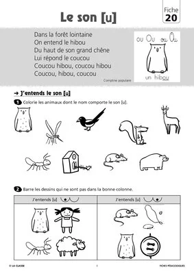 Le son [u]