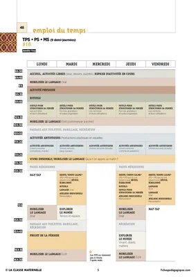 IO 2015 - 3 Emplois du temps en TPS