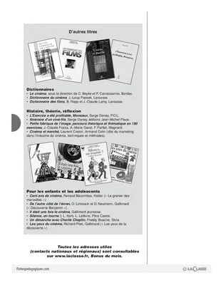 Organiser une sortie / Tous au cinéma