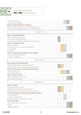 CM1/CM2 - Programmations 2016 - Nouveaux programmes