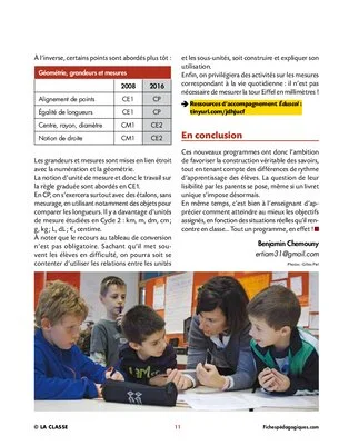 Les nouveaux programmes, mode d'emploi