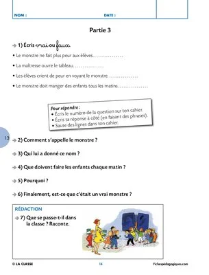 Le monstre du tableau