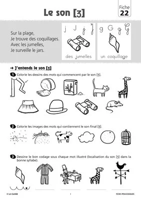 Le son j / ge
