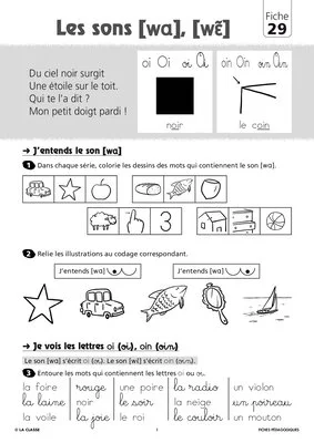 Les sons [wa] et "oin"