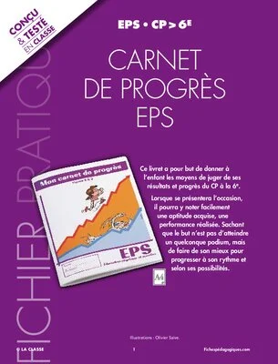 Carnet de progrès EPS