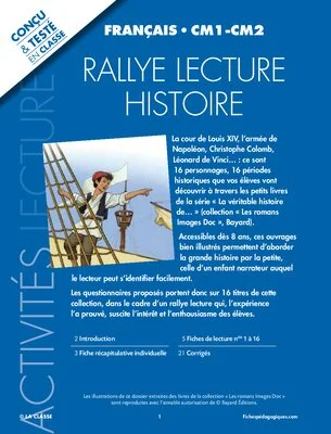 Rallye lecture Histoire