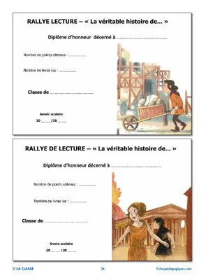 Rallye lecture Histoire