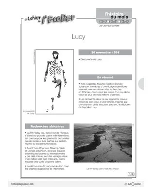 L'histoire du mois (3) / Lucy