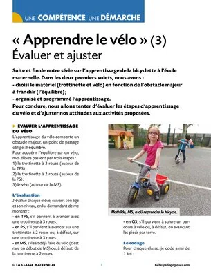 Apprendre le vélo (3)