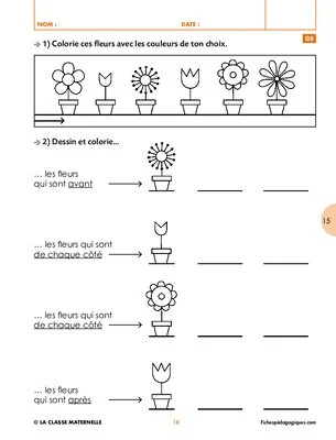 Activités perceptives (1) : topologie