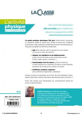 Activité physique en maternelle