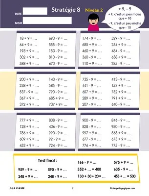 Stratégies de calcul mental (2)