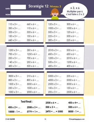 Stratégies de calcul mental (2)