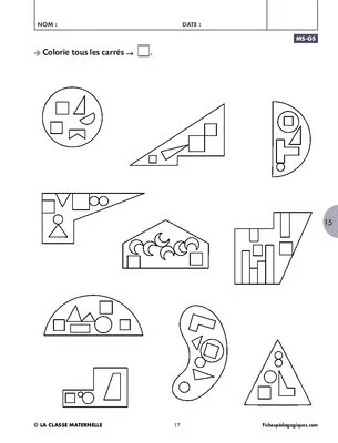 Activités perceptives (2&3) : formes et grandeurs