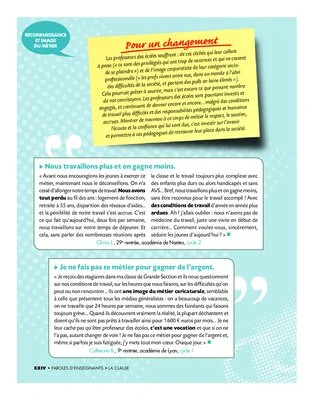 Paroles d'enseignants