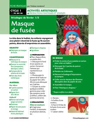 Masque de fusée