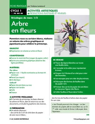 Arbre en fleurs