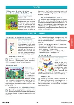 Une bibliothèque idéale pour ma classe Cycles 1-2-3