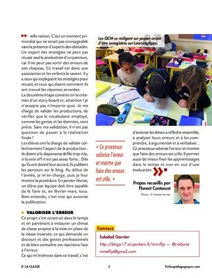 Mes CM créent des parcours d'apprentissage