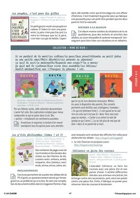 Ma bibliothèque idéale Cycles 1 et 2