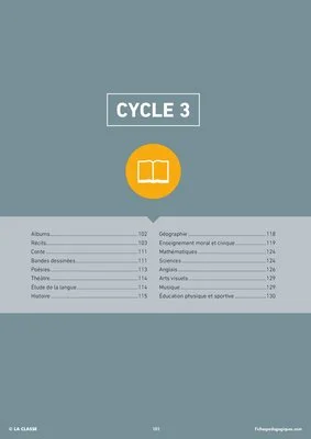 Ma bibliothèque idéale Cycle 3