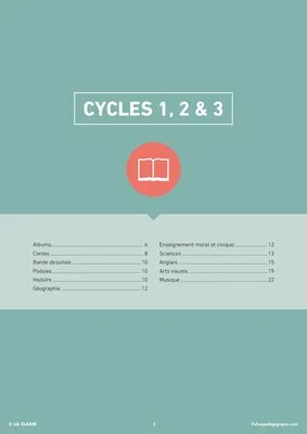 Ma bibliothèque idéale Cycles 1, 2 et 3