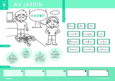 Keskidi ? Au jardin