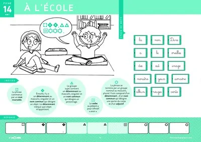 Keskidi ? A l'école