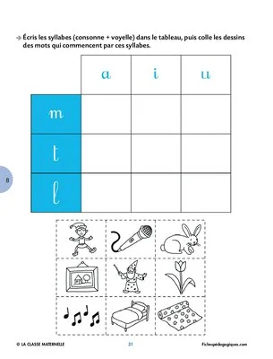 Jeux et activités en phonologie