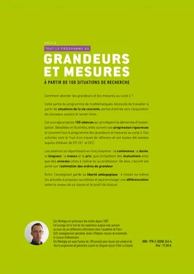 Grandeurs et mesures