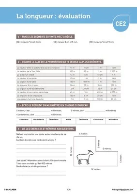 Grandeurs et mesures : la longueur