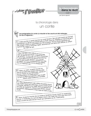 La chronologie dans un conte