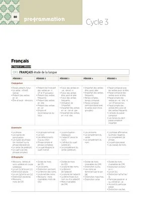 CM1 - Programmations 2017