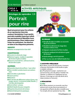Portrait pour rire
