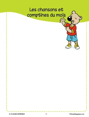 Modèle de cahier de vie