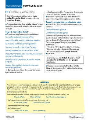 Grammaire : le prédicat